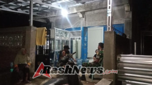 Wujudkan Lingkungan Aman, Koramil 1628-04/Poto Tano Intensifkan Patroli Malam Bersama Masyarakat