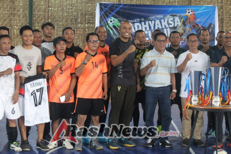 Kodim 1628/KSB Dukung Penuh Pembukaan Kompetisi Futsal Adhyaksa Cup II di Taliwang