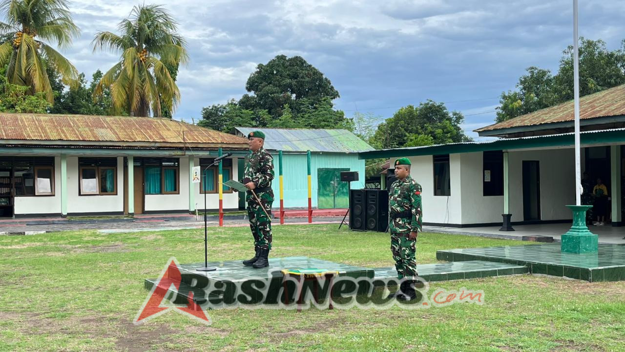 Penguatan Tradisi Kejuangan: Kodim 1603/Sikka Laksanakan Upacara Bendera Merah Putih