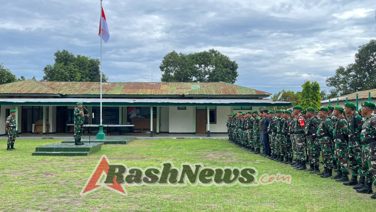 Dandim 1603/Sikka Kumpulkan Prajurit, Tekankan Profesionalisme dan Hindari Pelanggaran