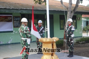 Pimpin Upacara Bendera Hari Senin, Kasdim Belu Ingatkan Anggota Jaga Kelestarian Alam