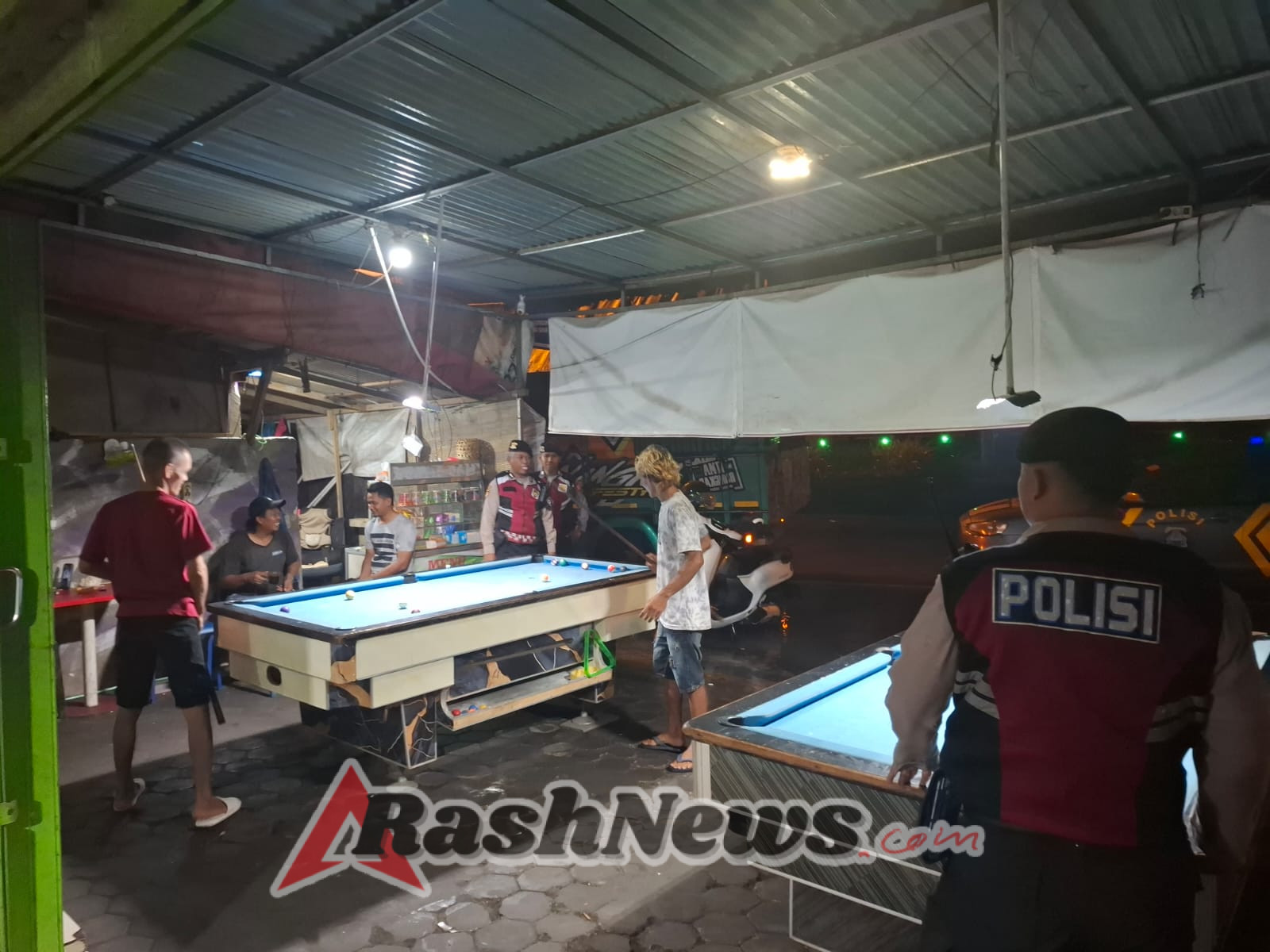 Polres Badung Tingkatkan Keamanan Malam Hari Lewat Patroli Biru di Jalur Mengwitani