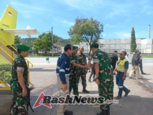 Sinergi TNI dan PT. AMNT dalam Penyambutan Danrem 162/WB di Sumbawa Barat