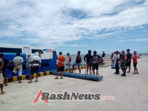 Koramil Ba’a Tingkatkan Pengawasan Aktivitas Penumpang di Pelabuhan