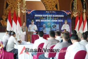 Kapolres Klungkung Berikan Arahan Menindaklanjuti Apel Kasatwil Mabes Polri Dan Polda Bali 2025.