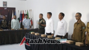 Peran Strategis Kodim 1608/Bima  Mengawal Rapat Pleno Rekapitulasi Data Pemilih Kota Bima