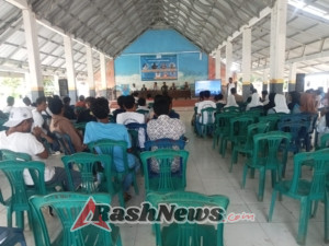 Kegiatan Sosialisasi BNN di Desa Rupe Berjalan Aman Berkat Dukungan Babinsa