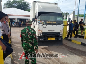 Sinergi Pengamanan di Pelabuhan Pantai Baru Berlangsung Tertib dan Lancar