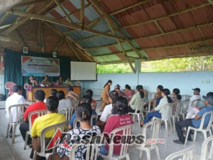 Sertu Hilarius Lela Wakili Danramil dalam Rapat Musrenbangdes Desa Tenda