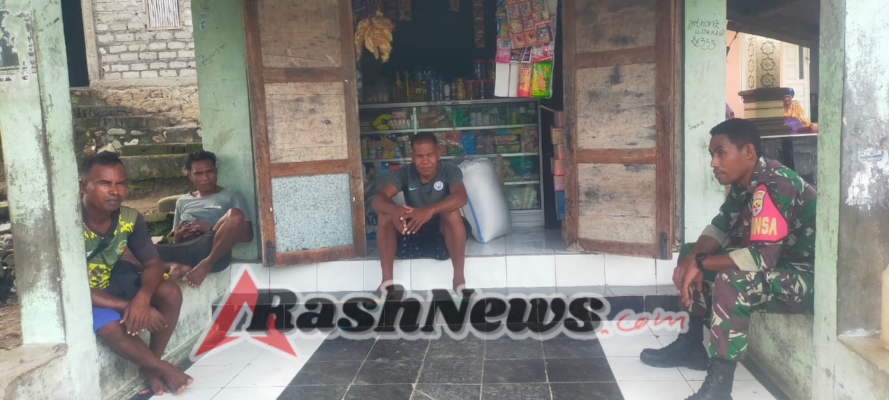 Kopda M. Saleh Pimpin Kegiatan Komsos untuk Tingkatkan Kesiapsiagaan Warga