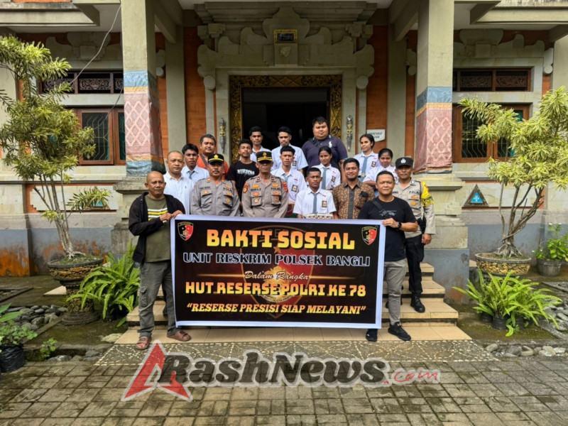 BHAYANGKARA RESERSE BERGERAK UNTUK KEMANUSIAAN Dalam Rangka Hari Ulang Tahun Reserse Polri Ke-78 Tahun 2025