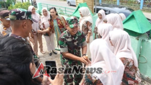 Kunjungan Dandim 1608/Bima Berjalan Aman dan Lancar di Makoramil 1608-06/Wawo