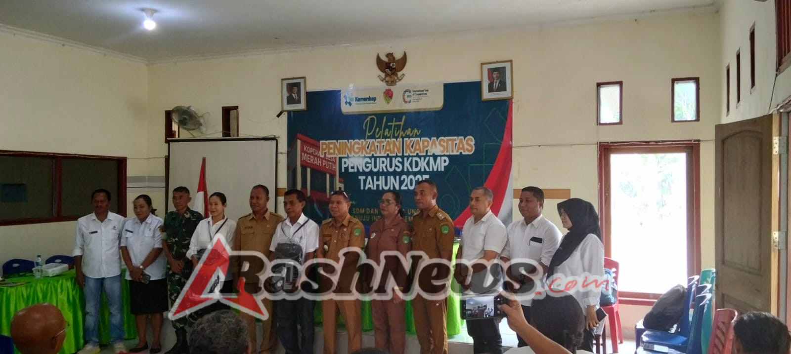 Dukung Pemberdayaan Ekonomi, PLH Danramil Aimere Hadiri Pelatihan KDKMP 2025