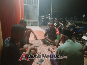 Babinsa Koramil 1608-06/Wawo Aktif Himbau Warga Jaga Ketertiban dan Hindari Narkoba