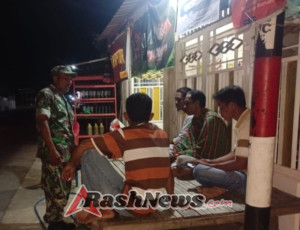 Babinsa Koramil Monta Imbau Warga Utamakan Kerukunan dan Jaga Kesehatan Saat Cuaca Tak Menentu