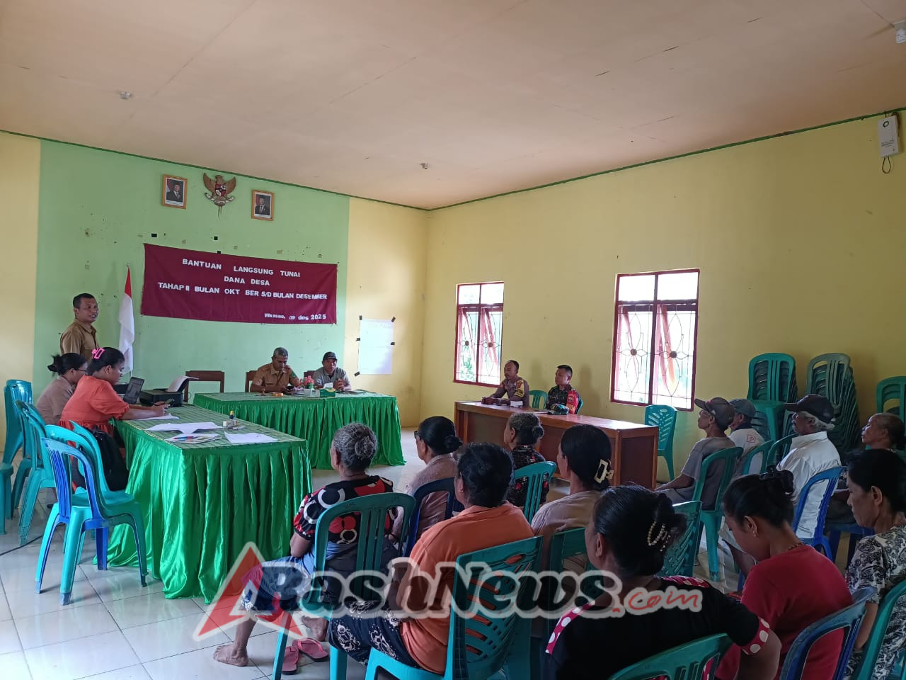 Kopda Rizal Zohri Monitor Penyaluran BLT-DD Oktober–Desember 2025 di Aimere