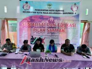 Babinsa Kolaborasi PKK Dan Lurah Sosialisasi Pemilahan Sampah