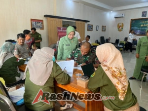 Sinergitas TNI–Polri di Sumbawa Barat, Dandim 1628/KSB Ajak Peserta Berkontribusi Lewat Donor Darah