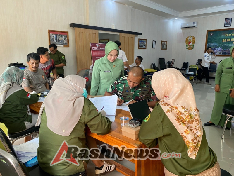 Sinergitas TNI–Polri di Sumbawa Barat, Dandim 1628/KSB Ajak Peserta Berkontribusi Lewat Donor Darah
