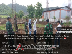 Sinergi TNI dan Swasta: PT Agrinas Kunjungi KDKMP Desa Senayan Didampingi Babinsa