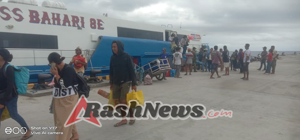 Kapal Express Bahari 8E Berlayar Kembali ke Kupang, Pemantauan Berjalan Lancar
