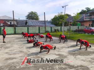 Olahraga Rutin, Upaya Kodim 1613/Sumba Barat Tingkatkan Kesehatan dan Imunitas Prajurit