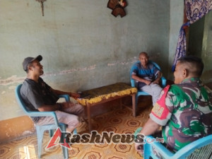 Pemantauan Wilayah dan Komsos Babinsa Lisekuru Berjalan Aman dan Lancar