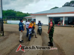 Koramil Pantai Baru Tingkatkan Keamanan Transportasi Laut
