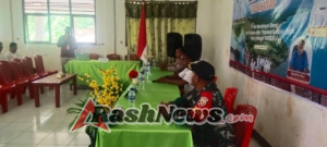 Babinsa Koramil 1624-03 Lewoleba Hadiri Rapat Koordinasi Lintas Sektor Triwulanan UPTD Puskesmas Pada