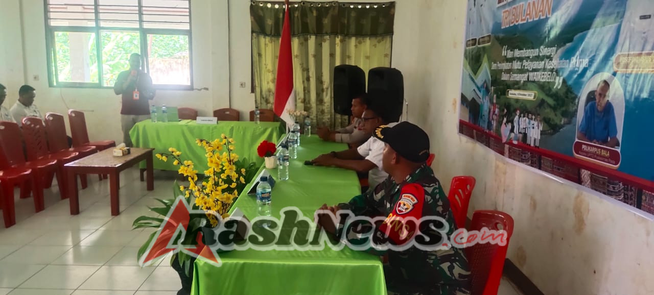 Babinsa Koramil 1624-03 Lewoleba Hadiri Rapat Koordinasi Lintas Sektor Triwulanan UPTD Puskesmas Pada