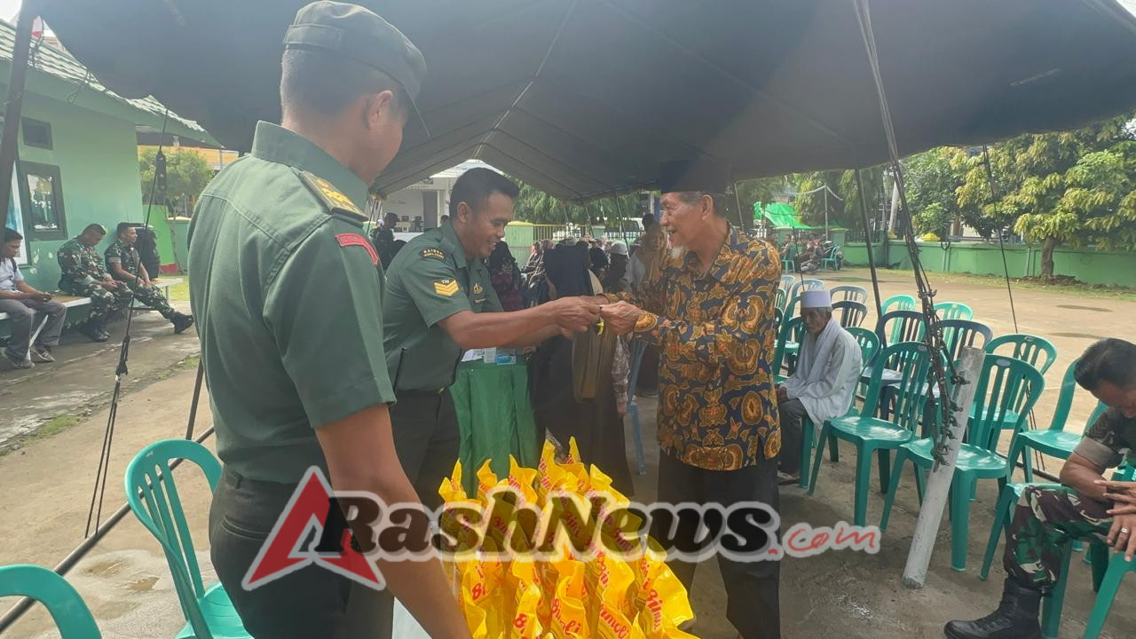 Kodim 1614/Dompu Perkuat Kepedulian Sosial Melalui Bakti Kesehatan Bertema Persatuan dan Kesejahteraan