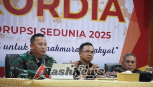 Kodim 1630/Mabar Dukung Sosialisasi Hakordia 2025 Bersama Kejari dan Pemda Manggarai Barat