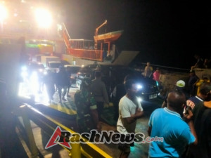 Koramil 1627-02 Amankan Kegiatan Sandar Kapal dari Kupang