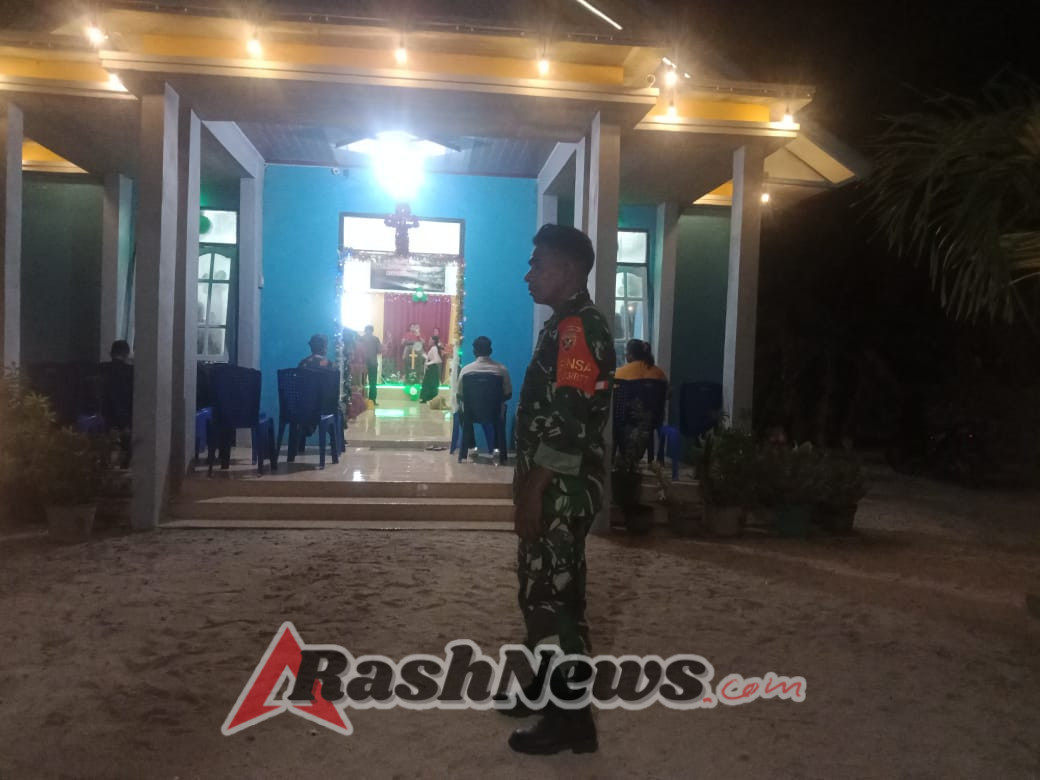 Pengamanan Ibadah Natal Wujud Toleransi dan Pelayanan TNI