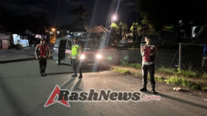 Blue Light Patrol Polsek Bebandem, Cegah Curanmor dan Jaga Situasi Kondusif di Malam Hari