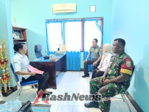 Babinsa Bersama Pemerintah Kelurahan Apresiasi Kinerja Lingkungan