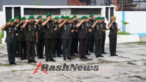 Ziarah di TMP Dharma Loka, Dandim Rote Ndao Perkuat Semangat Juang Prajurit