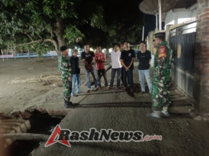 Situasi Desa Rato Tetap Kondusif Usai Patroli Malam Oleh Babinsa dan Aparat Desa