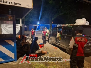 Patroli Biru Sambangi Terminal Mengwi, Polisi Pastikan Lalin Lancar dan Kondusif
