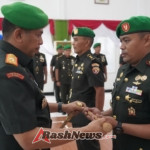 Lepas Sambut Komandan Kodim 1624/Flotim dihadiri Jajaran Korem 161/WS