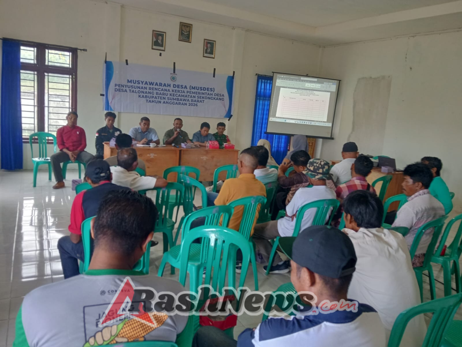 RKPDes 2026 Dibahas, Musdes Talonang Baru Berjalan Aman dan Lancar