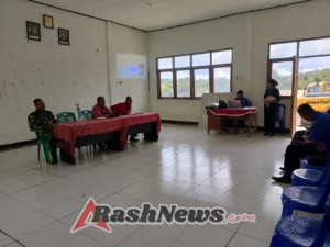 Rembuk Stunting Kokbaun Berjalan Lancar, Babinsa Ambil Peran Penting