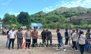 Program FASMADEWI 2025 Resmi Bergulir di Warloka Pesisir, Kodim 1630/Mabar Siap Dampingi Masyarakat