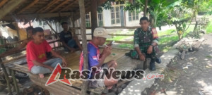 Babinsa Aktif Pantau Perkembangan Wilayah, Warga Ndetuzea Dihimbau Tetap Waspada
