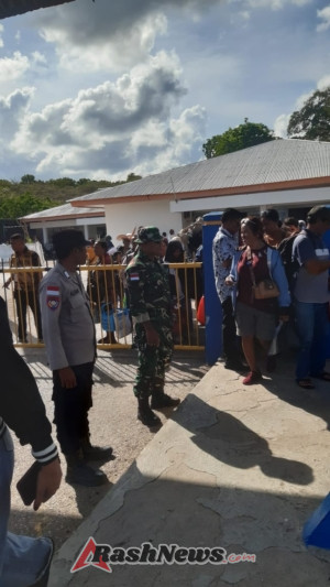 Serka Gasper Eduard Kilimandu Awasi Keberangkatan Kapal Garda Maritim 3 ke Kupang Bolok