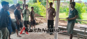 Wakapolsek Sambangi Pekerja Proyek, Sampaikan Himbauan Kamtibmas Menjelang Liburan Natal Dan Tahun Baru Dalam Giat Jumat Curhat