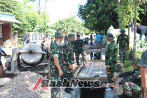 Semangat Hari Juang TNI AD Warnai Aksi Bakti
