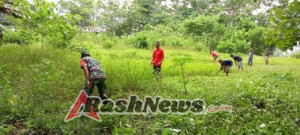 Sinergi Babinsa dan Warga Lewa Tidahu Wujudkan Lingkungan Bersih di Area Koperasi Merah Putih