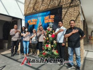 sambang kamtibmas kapolsek kuta – jelang natal dan tahun baru, polsek kuta perkuat sinergitas dengan gereja kristus yesus (gky) legian