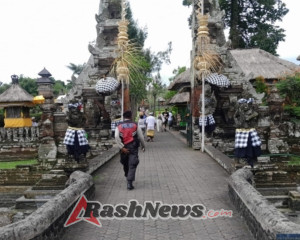 Samapta Polsek Mengwi Laksanakan Patroli di Kawasan Pura Taman Ayun